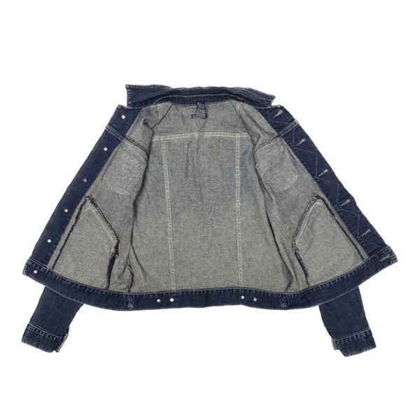 EARL JEAN Denim Jacket Womens Size Small Blue - Picture 6 of 10